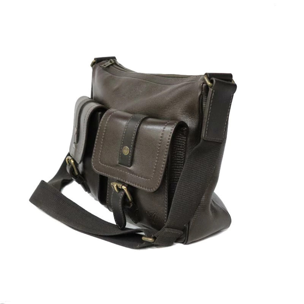 Louis Vuitton Shoulder Dark Brown Wichita Bag Utah Cafe Leather